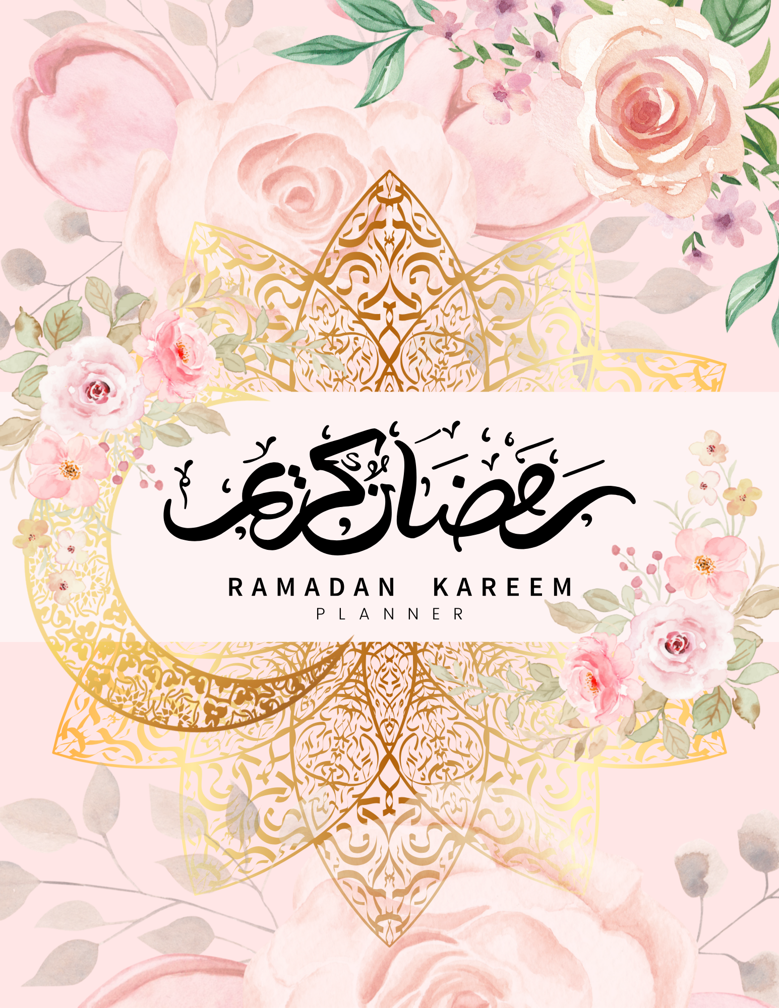 Ultimate 30-Day Ramadan Planner – Daily Checklist for Prayers, Quran, Duas & Meal Planning